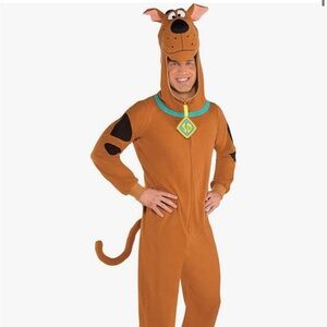 Scooby-Doo One-Piece Costume for Adults